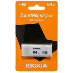 Toshiba Kioxia TransMemory U301W 64GB Flash Drive USB 3.2