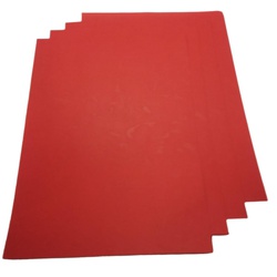 EC/4-T Embossed paper A4 Red 4pieces